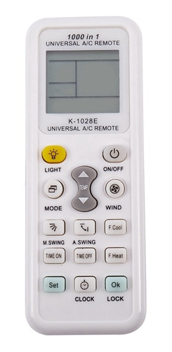 Control Remoto Lcd Digital Inalámbrico Universal K-1028e 100