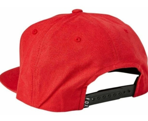 Imagen 2 de 5 de Gorra Snapback Roja Moto Motocross Atv Fox Juri