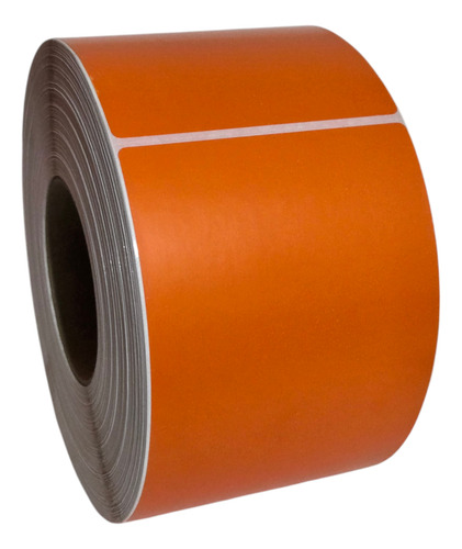 Etiqueta 102x152 Ó 4x6 Tt Naranja Rollo Con 1000 Etiquetas