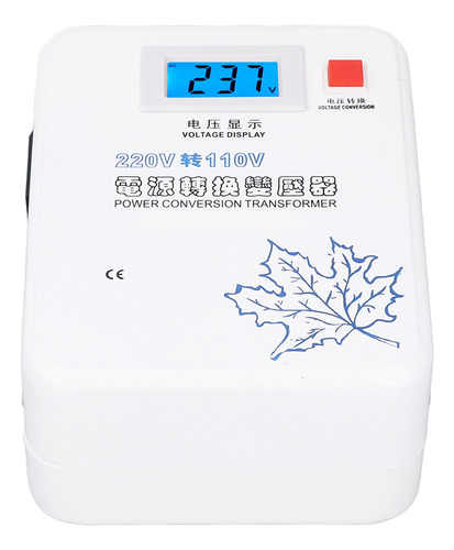 Transformador De Potencia De 1500w Monofásico Ac220v A 110v