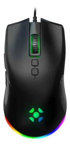 Mouse Gamer Ambidestro Fortrek Blackfire 7200dpi Rgb F.macro Cor ...