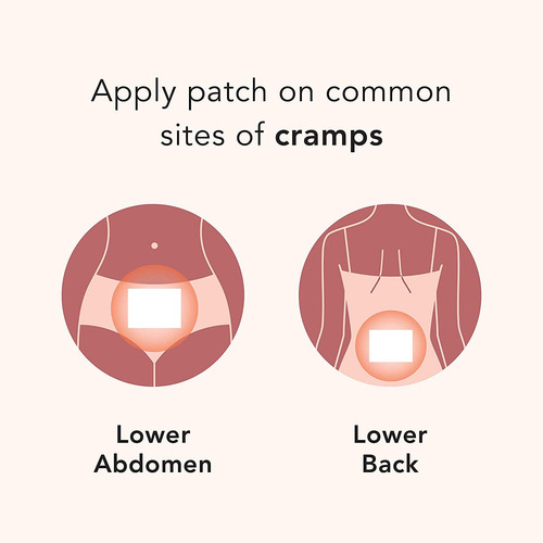 Adesivos De Aquecimento Rael Heating Pad Para Cólicas Menstr
