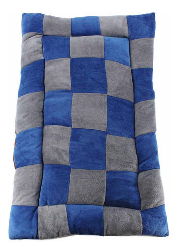 Colchón para cama grande Pet Caminha, 100 x 100 cm, color azul
