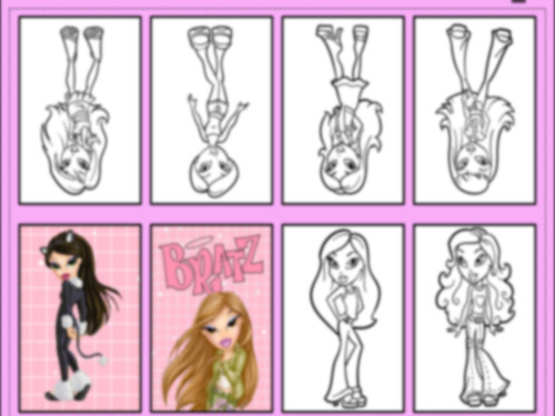 Bratz Pintar Colorear