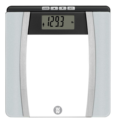 Ww Scales By Conair Body Analysis Báscula De Baño De Vidrio,