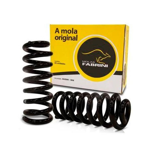 Imagem 1 de 2 de Mola Dianteira Fabrini Volkswagen Crossfox 05/17 (par)