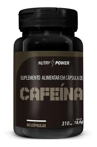 Suplemento Em Cápsulas Apisnutri Encapsulados Cafeína Minerais/vitaminas Sabor Natural Em Pote De 200g 60 Un