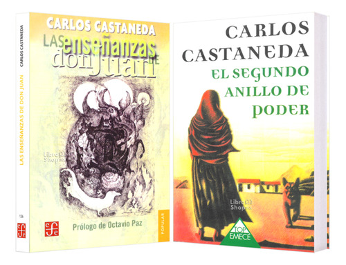 Carlos Castañeda: Enseñanzas Don Juan + Segundo Anillo Poder