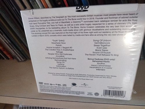 Imagen 3 de 5 de Steven Wilson - Home Invasion In Concert At The Royal Dvd+cd