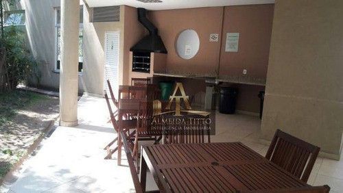 Excelente Apartamento À Venda Em Barueri Condomínio Spazio Club Barueri 70 M²- Confira! - Ap2617