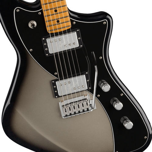 Guitarra elétrica Fender 0147352391 Meteora Player Plus Hh, orientação à direita, cor preta