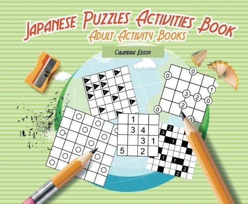 Japanese Puzzles Activities Book Adult Activity Books (activ