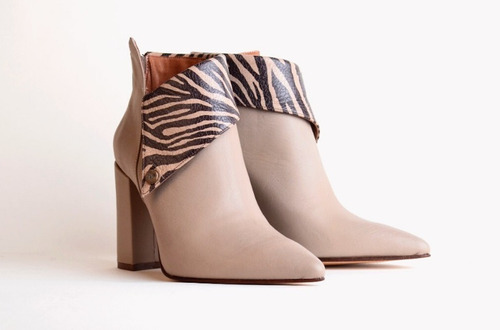 Imagen 5 de 8 de Botas Botinetas De Mujer - Fold - Ferraro
