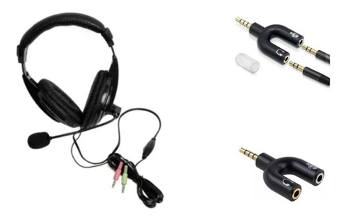 Auriculares Gamer Hügel Headphones Multimedia Microfono