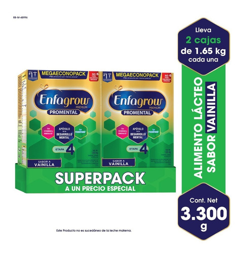 Enfagrow Premium Preescolar Super Pack X 3300 Gr