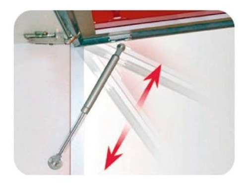 Imagen 2 de 3 de Brazo Neumático Con Presión De 80 Nw Puertas Livianas (pza)
