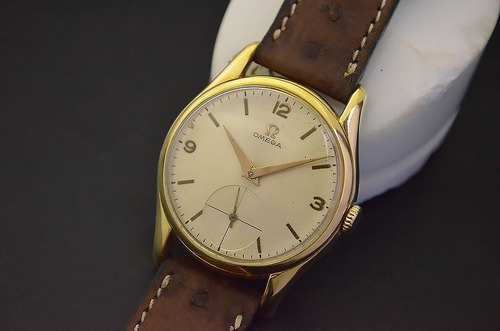 Omega Corda Manual Cal. 266- Plaque De Ouro - Lindo