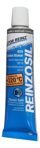 Silicone Cinza Victor Heinz Original Alta Temperatura 70g