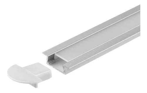PAL.012.020 | Perfil de Aluminio para Tiras LED - 2MT (Multipropósito)