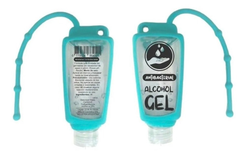 Imagen 4 de 5 de 6 Alcohol Gel Silicona Colgar Sanitizante Reutilizable