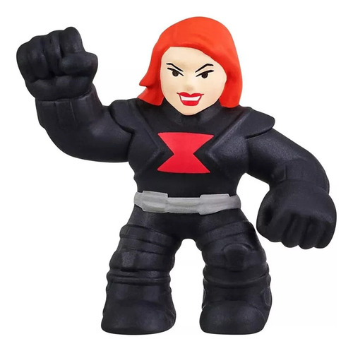Goo Jit Zu Pack Heróis Da Marvel Com 6 Mini Bonecos Elástico
