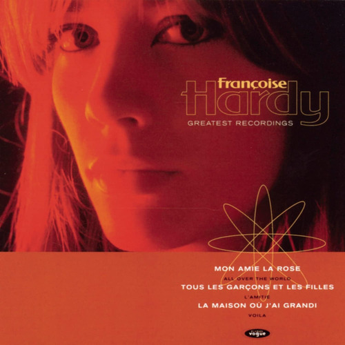 Cd: Francoise Hardy Greatest Recordings