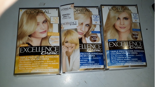 Tintura Excellence Loreal Aclarantes 120/121/123