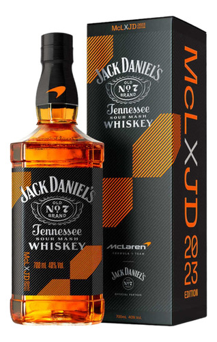 Whisky Jack Daniels Mclaren Formula 1 Team 1 Litro