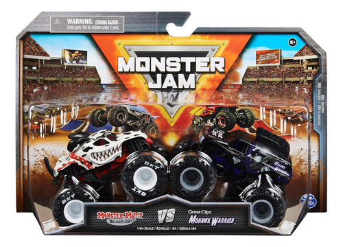 Monster Jam, Monster Mutt Dalmatian Vs. Mohawk Warrior Die-c