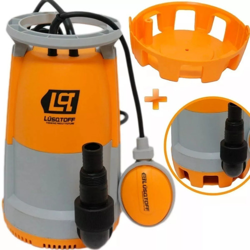 Bomba Desagote Sumergible Agua Sucia/limpia Lusqtoff Lsp400