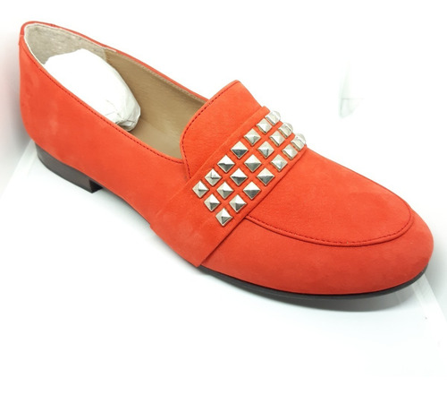Mocasin Paruolo 100% Cuero Rojo Verano 37 Oferta Sandalia