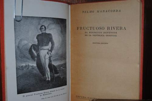Telmo Manacorda, Fructuoso Rivera
