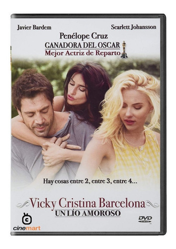 Vicky Cristina Barcelona Scarlett Johansson Pelicula Dvd