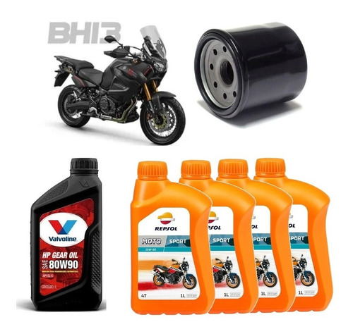 Repsol 15w50 Super Ténéré 1200 Valvoline 80w90 Ffp004