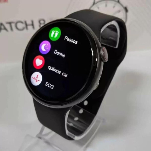Imagem 5 de 6 de Smartwatch Watch 8 Pro Redondo Series 8 Relógio