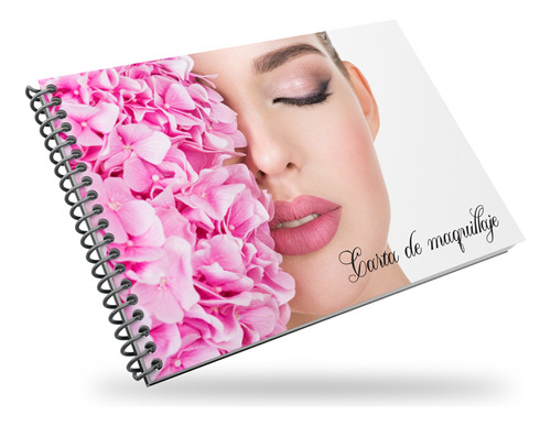Agenda Planner Carta De Maquillaje Belleza Moda