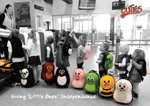 Juegos De Maletas - Picture Case The Cuties And Pals Travel