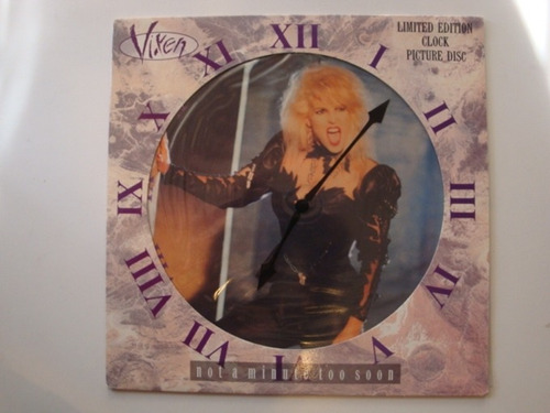 Vixen Not A Minute Too S 12  Vinilo Uk 90 Hh