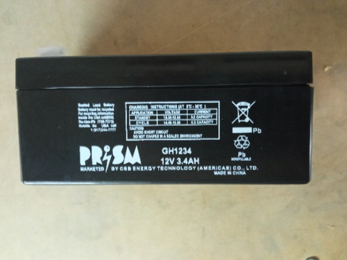 Bateria Para Ups De 12v-3.3ah Marca Csb (apc Be350)