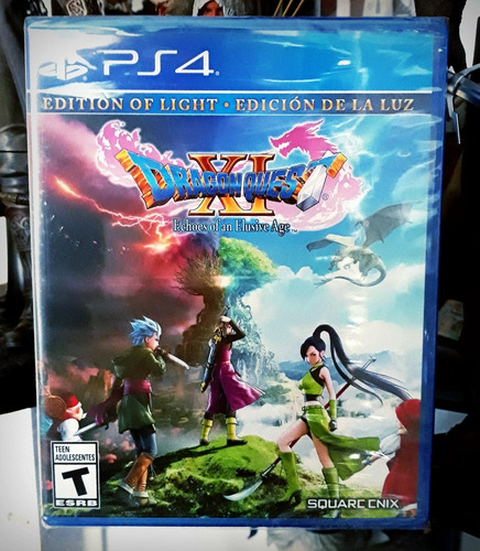 Jogo Game Dragon Quest Xi Echoes Of An Elusive Age Ps4 Novo
