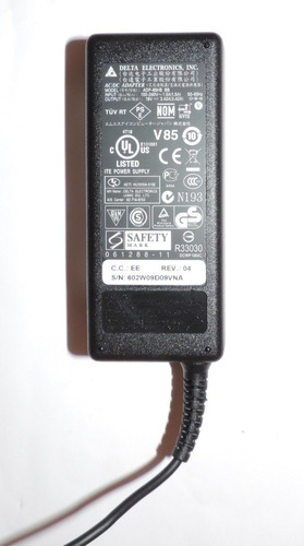 Fonte Carregador 19v 3.42a Notebook Itautec Lenovo Microboard Philco Com Cabo De Alimentação