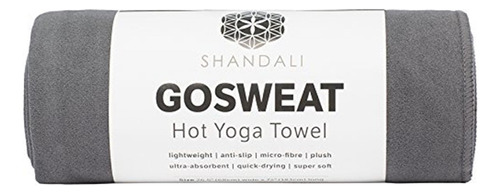 Shandali Hot Yoga Toalla - Suede - 100% De Microfibra, 