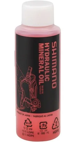 Aceite Mineral Shimano Para Frenos Hidraulicos 100ml Liquido