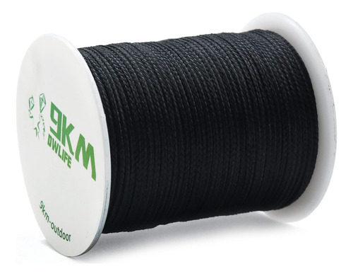 Dwlife - Cuerda De Kevlar Negra De 9 Km, Alta Resistencia A