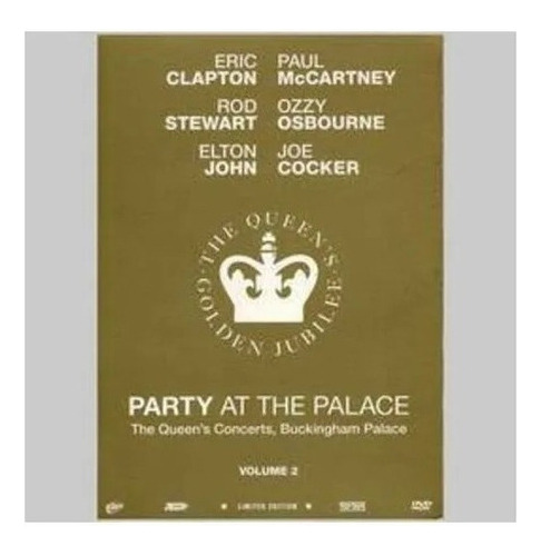 Party At The Palace Vol. 2 The Queen's Concerts Dvd En Stock