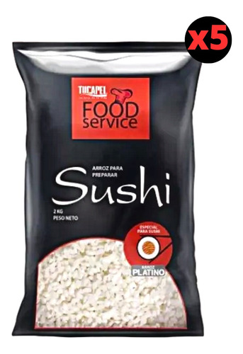 Arroz Platino Food Service Especial Para Sushi 2 Kg