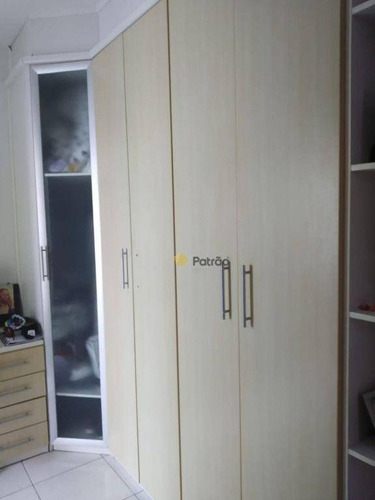 Imagem 11 de 24 de Cobertura Com 3 Dormitórios À Venda, 230 M² Por R$ 900.000,00 - Centro - São Bernardo Do Campo/sp - Co0287