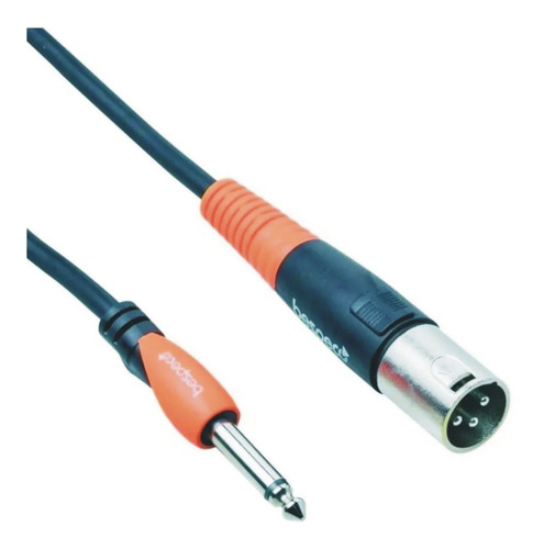 Cable Plug Mono A Xlr Macho 1 Metro Bespeco Sljm100 Nnv