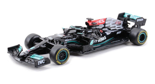 Miniatura Carro F1 Lewis Hamilton #44 1:43 Mercedes Amg W12