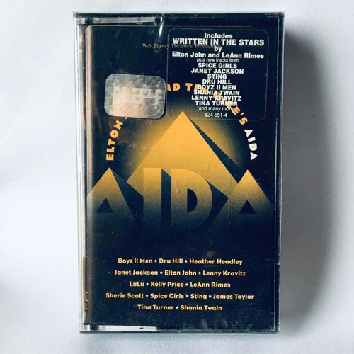 Elton John And Tim Rices - Aida (cassette Nuevo Sellado)